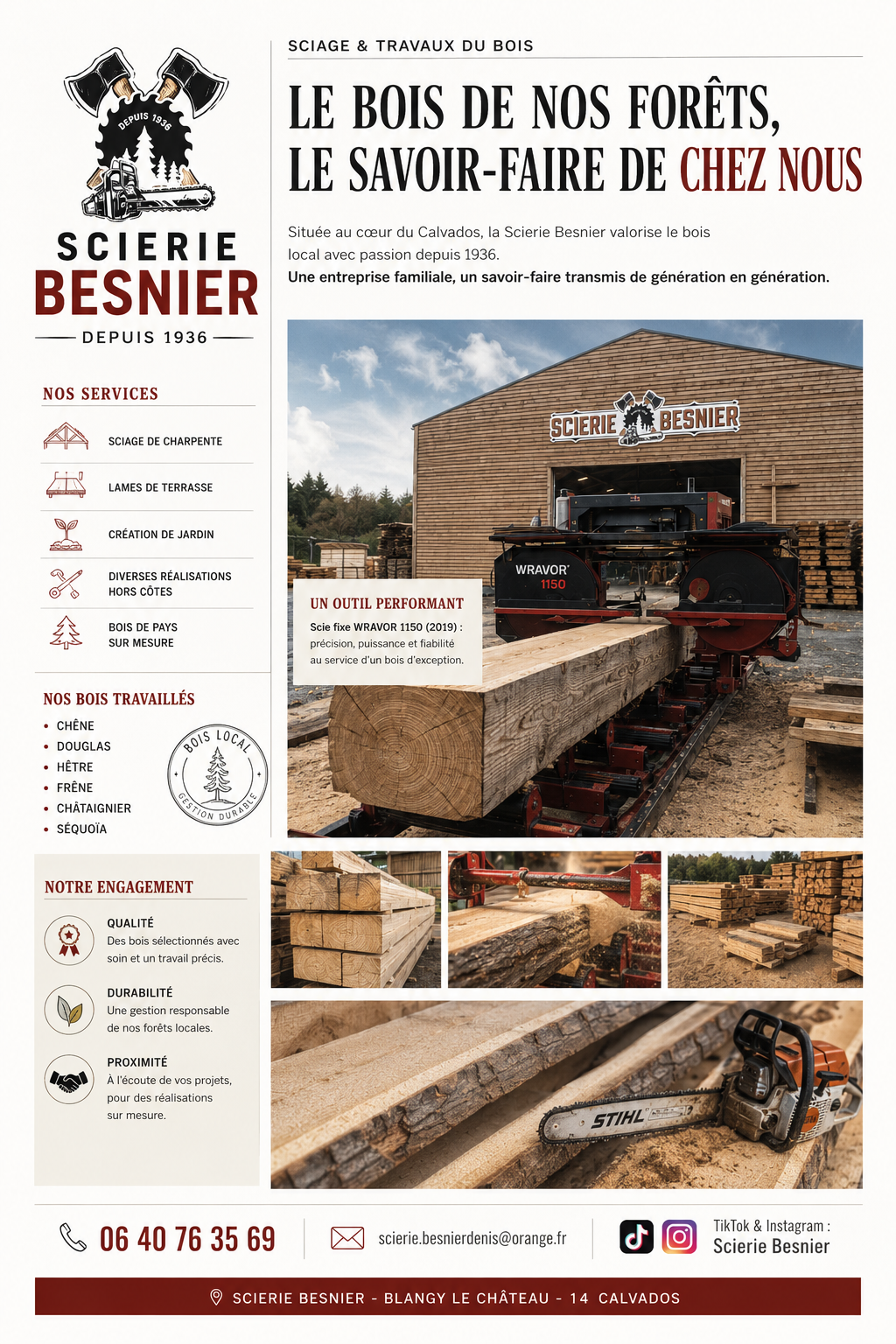 Fiche scierie Besnier