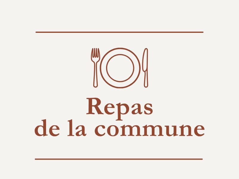 Repas de la commune