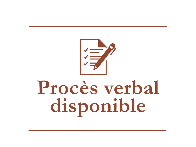 Procès-verbal